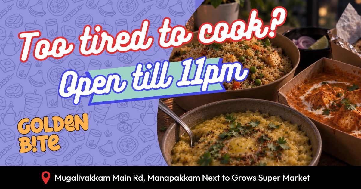 Too tired to cook? Golden Bite is open till 11pm